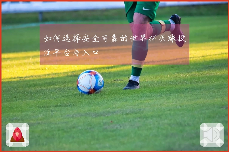 如何选择安全可靠的世界杯买球投注平台与入口